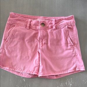 American Eagle Outfitters Pink High Waist Shorts